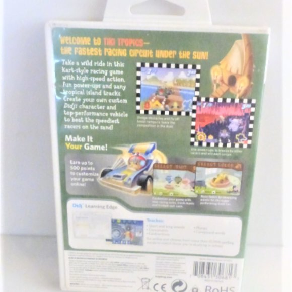 DiDji Gaming System Leap Frog DiDi RACING Tiki Tropics SPELLING - Picture 3 of 9